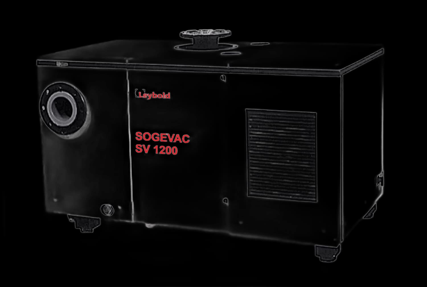 Пластинчато-роторный вакуумный насос SOGEVAC SV 1200 — изображение 1