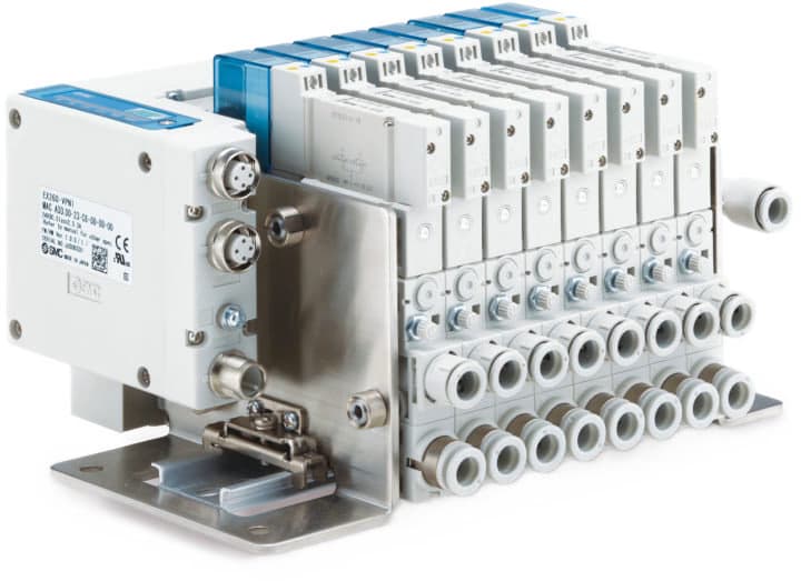 Вакуумный блок серии ZKJ от SMC с поддержкой Fieldbus для полного удаленного управления и мониторинга